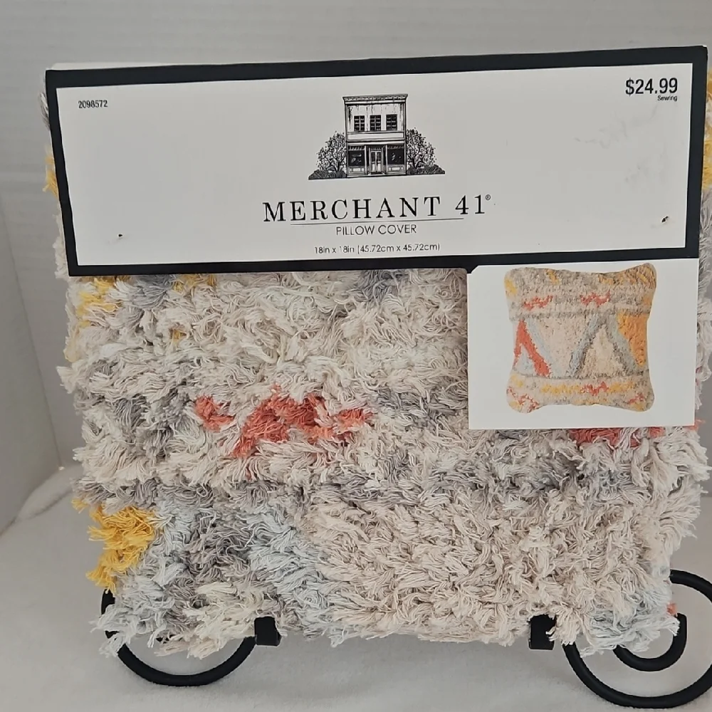 Merchant 41 NWT Bohemian Beach Multicolor Pillow Cover